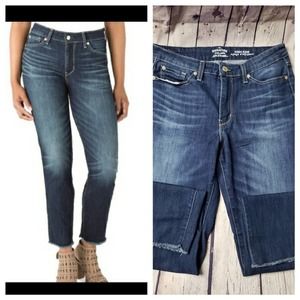 Signature by Levi Strauss High Rise Ankle Straight
